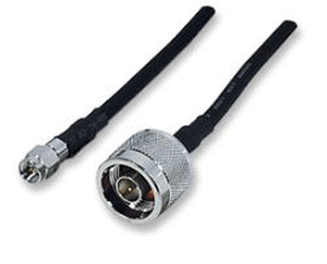 LMR200 RP-SMA (reverse polarity) - N Male cable 7,5m.