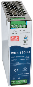 WDR-120-24 SPS DIN-Rail 120W 24V/5A