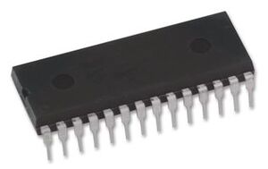 DSPIC30F2020-30I/SP DSP, 16-Bit, 12KB Flash, 512 RAM, 21 I/O, SDIP-28