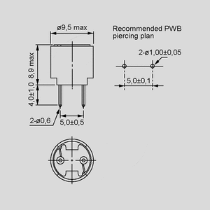 ELC09D6R8F Inductor 6,8uH 2,8A 9,5x8,9mm 20% ELC09D_