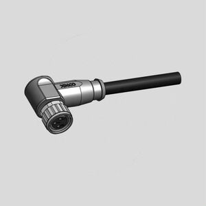 SAL-8-RKW3-10-K1 Female Cable Con. 3-Pole molded 10m 90&deg; SAL-8-RKW_