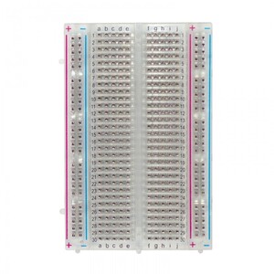 BN206934 Breadboard 100+300 Kontakter, Transparent