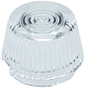 RAFI-5.49.255.002/1002 Indikatorlampeglas Farveløs for W2x4.6d lampefatning