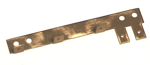 T000401-5H Kabelsko-liste m/5-udtag for 6,3mm, vinkel