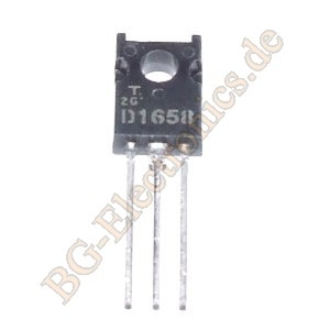 2SD1658 SI-N 60V 2A 10W TO-126ISO