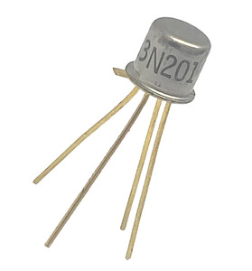 3N201 MOSFET-N 30V 0,05A 0,36W TO-72