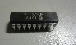 AD7574JN CMOS uP-COMPATIBLE 8-BIT DAC DIP-18