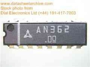 AN362 FM Stereo Multiplex Demodulator Circuit DIP-16