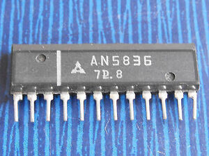 AN5836 DC VOLUME TONE CONTROL IC PIN-12