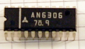 AN6306 VTR Recording Video Signal Processing Circuits DIP-22
