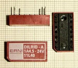 1A3.1-6V-10L11 Reed Relay 6VDC DILRID-B