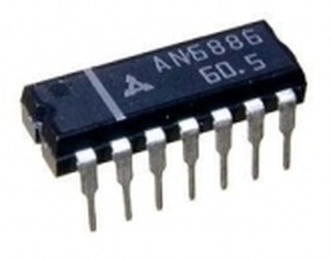 AN6886 5-Dot LED Driver Circuit DIP-14
