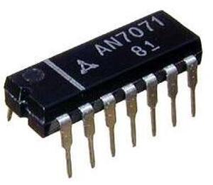 an7071 Audio Power Amplifier Control Circuit DIP-14