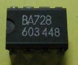 BA728 Dual Operational Amplifier DIP8