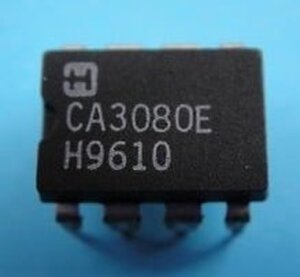 CA3080E 2MHz, Operational Transconductance Amplifier (OTA) DIP-8