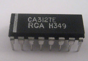 CA3127E High Frequency NPN Transistor Array DIP-16