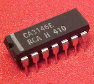 CA3146E High-Voltage Transistor Array DIP-14
