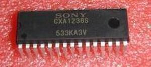 CXA1238S/SONY High Performance one-chip bipolar DIP-30