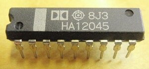 HA12045 Noise Reduction Circuit - Dolby B,AV 26,5dB,THD .3%,SNR64dB DIP-18
