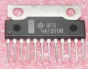 HA13108 Dual-Channel Audio Power-Output Amplifier SIP-12
