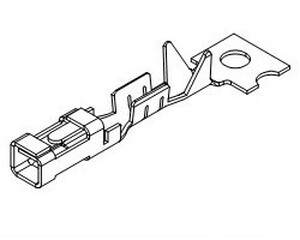 PROT0035 2,54mm DuPont Jumper Wire Pins, 10 stk.