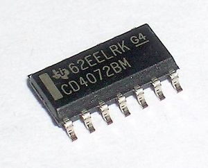 CD4072-SMD Dual 4-Input OR Gate SO-14