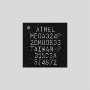 ATMEGA325V-8MU MC 8bit 1,8V 32kB Flash 8MHz MLF64  