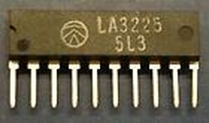 LA3225 2-Channel Preamplifier SIP-10