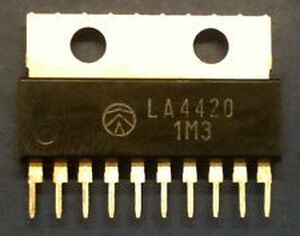 LA4420 5,5W AF POWER Amplifier SIP-10