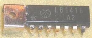 LB1416 5 LED Level Meter Driver,Log DIP-14+G