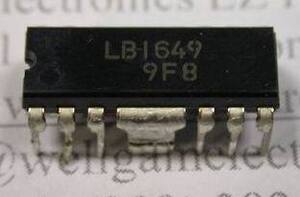 LB1649 Dual Bidirectional Motor Driver +-1A DIP-12+B