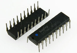 LC7881 16-Bit D/A Converters for Digital Audio DIP-20