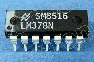 LM378N Dual-Channel Audio Power-Output Amp DIP-14