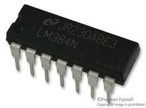 LM384N/NOPB 5-W Audio Power Amplifier DIP-14