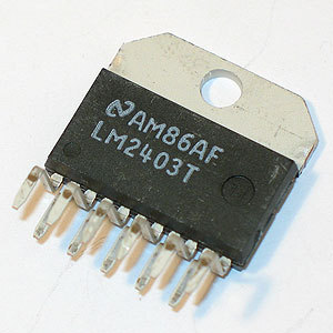 LM2403T Monolithic Triple 4.5 CRT Driver TO-220/11