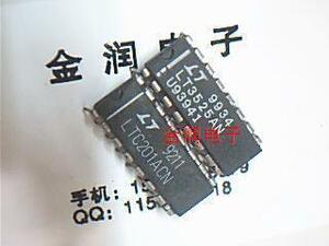 LTC201ACN Low Charge Injection/Quad CMOS Analog Switches DIP-16