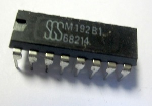 M192B1 4-Bit Binary 7-Segment Decoder Driver DIP-16