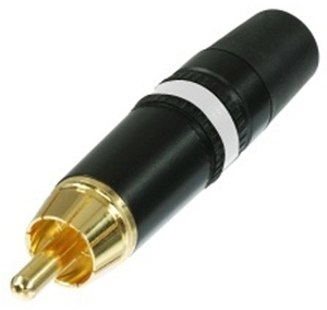 NYS373-9 Neutrik phonostik HAN, HVID