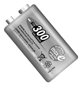 MAXE9V300 Genopladeligt NiMH batteri, 8,4V, 300mAh - genopladeligt batteri 8,4V 300mAh