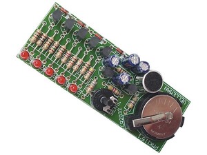 MK115 Byggesæt: Lydstyrke-måler i lommeformat elelktronik Byggesæt Lydstyrkemåler i lommeformat med lysdioder