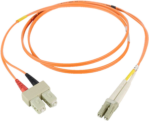 LCSC50DOR1 Lyslederkabel OM2 LC/SC 1m Orange