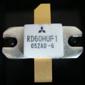 RD60HUF1-101 MOSFET 150W 30V 520MHZ