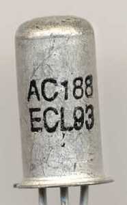 AC188 Germanium PNP 25V 1A 1W