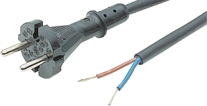 PB-415-07-S Apparat kabel DK 16A 1,5# 2 meter åben ende