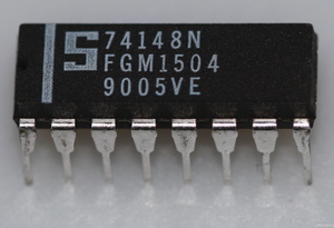 74148N 8-line to 3-line priority encoder DIP-16
