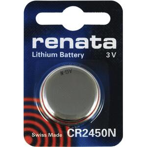 CR2450N-HQ Lithium knapbatteri 24,5x5mm. 3V, 540mAh