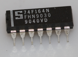 74F164N  8-bit parallel-out serial shift register with asynchronous clear DIP-14