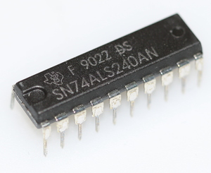 74ALS240AN Octal buffer with Inverted three-state outputs DIP-20
