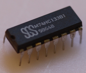 74HC133 13-input NAND gate DIP-16
