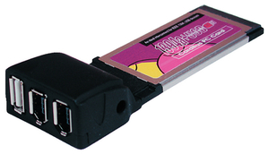 EX-6603E
 ExpressCard 34mmUSB 2.0/FireWire